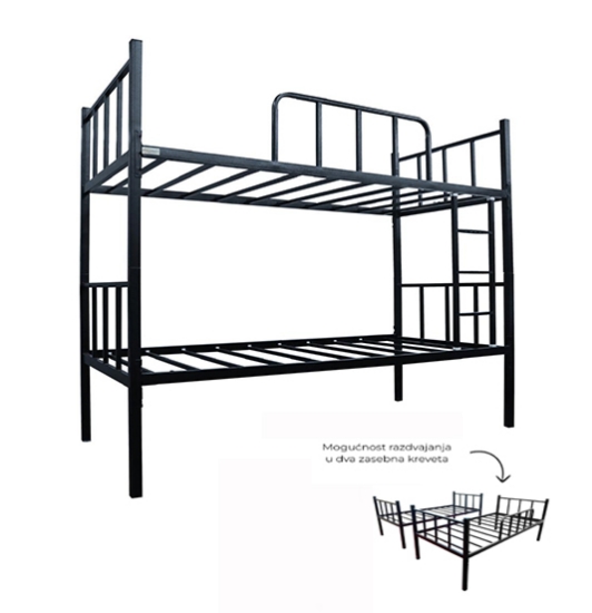 Picture of METALNI KREVET NA KAT BP-MK2-V2